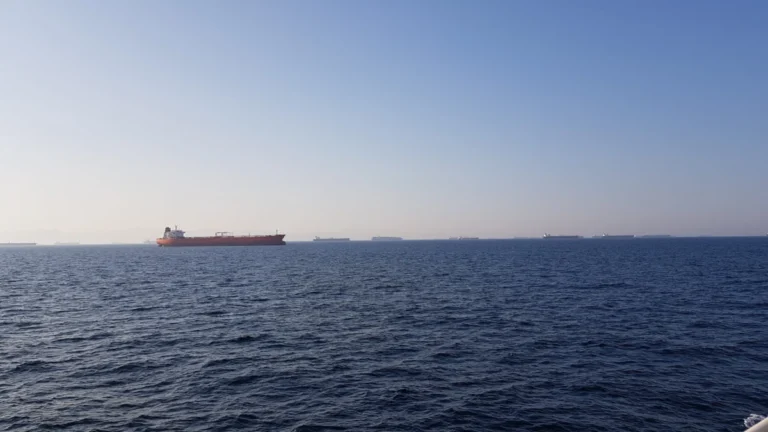 Countless,Cargo,Ships,In,The,Strait,Of,Hormuz