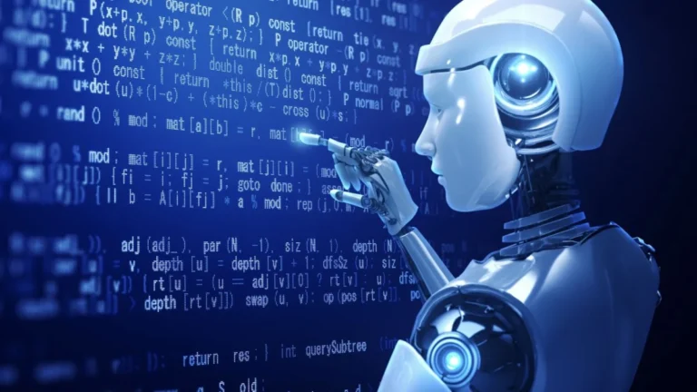 Artificial intelligence robot generate code