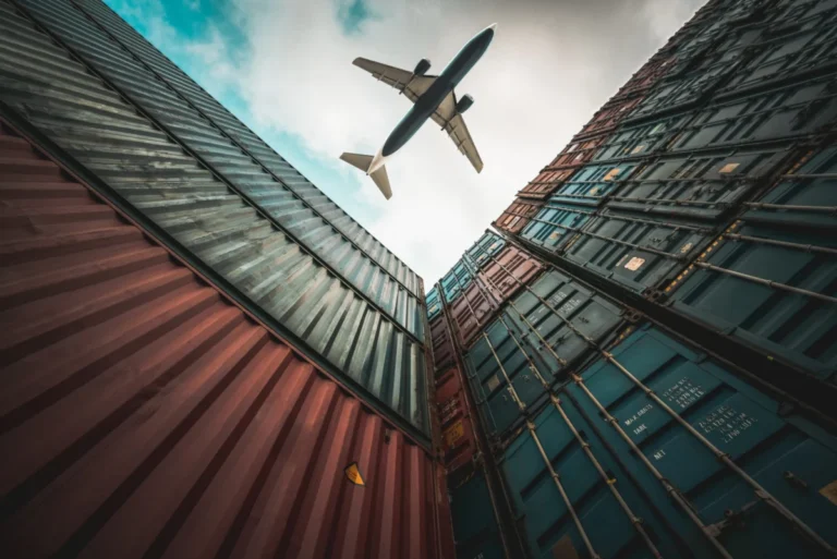 Freight,Airplane,Flying,Above,Overseas,Shipping,Container,.,Logistics,Supply